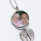 Double-Sided Angel Photo Charm