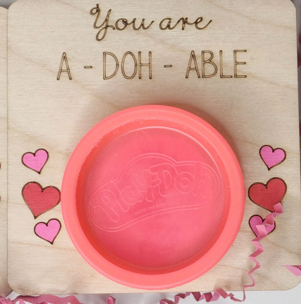 Dough Valentine’s Day Card