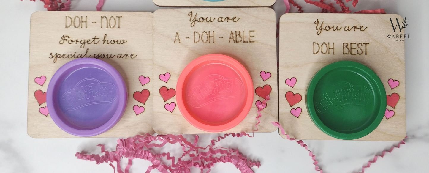 Dough Valentine’s Day Card