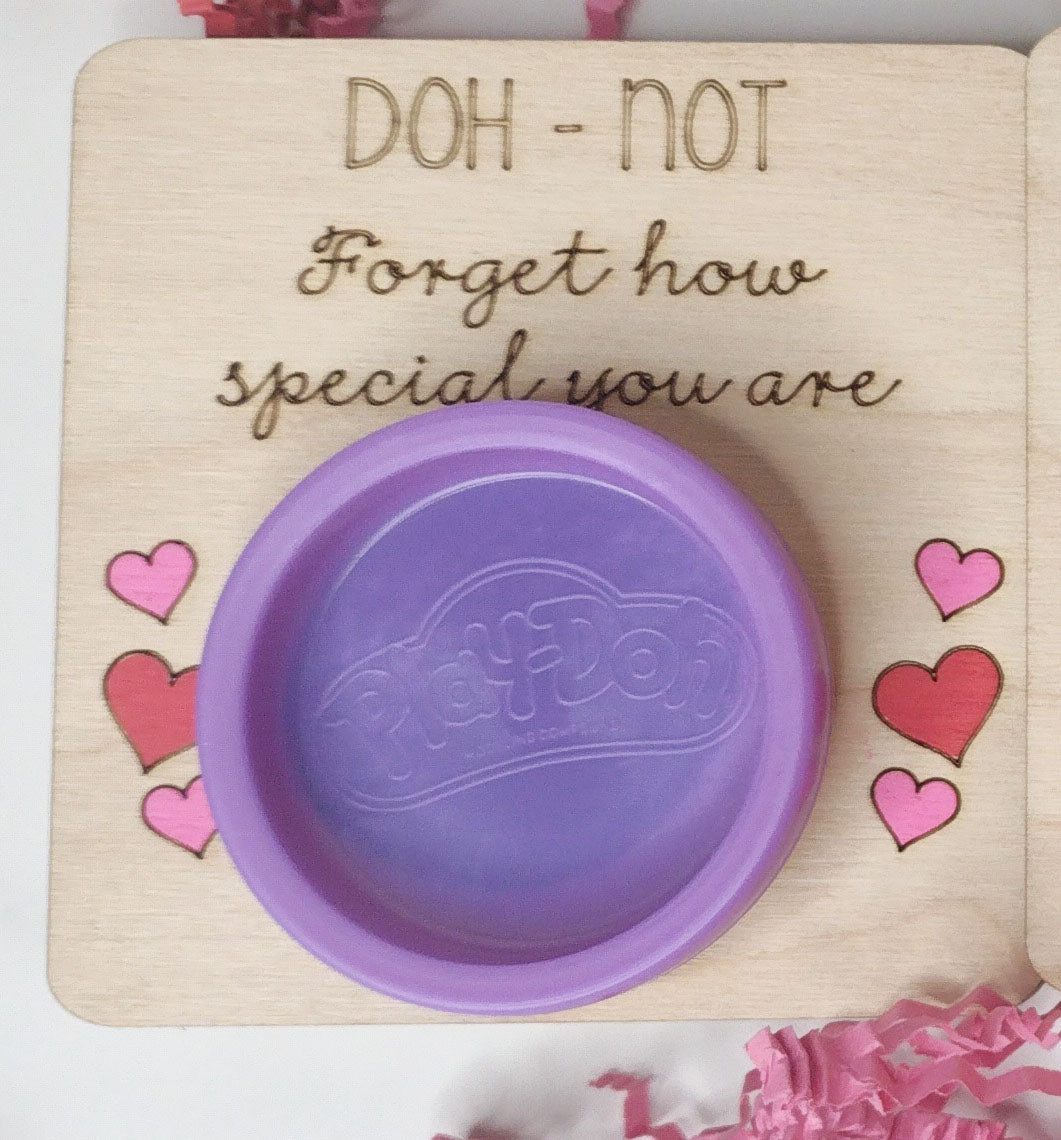 Dough Valentine’s Day Card