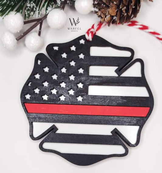 Firefighter ornament