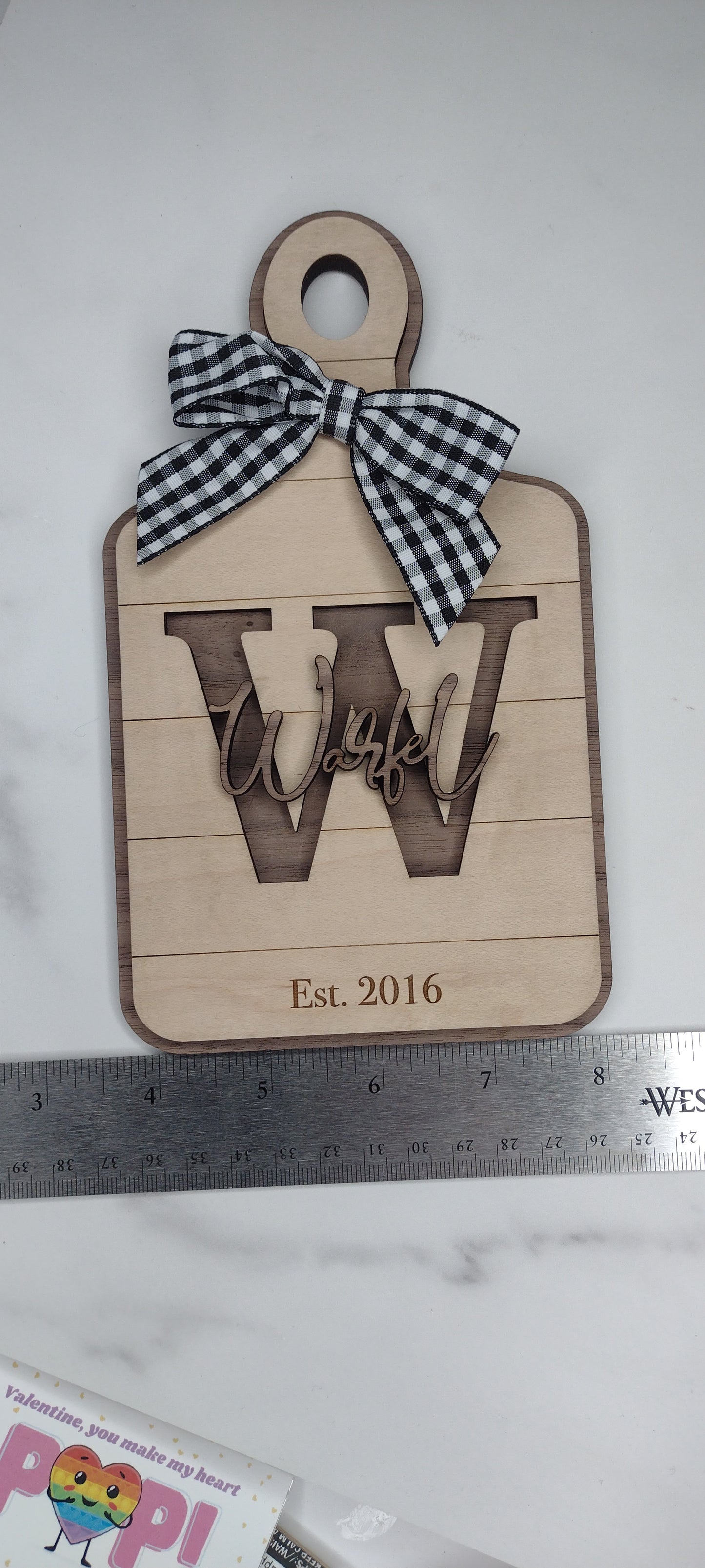 Monogram 3D Cutting Board