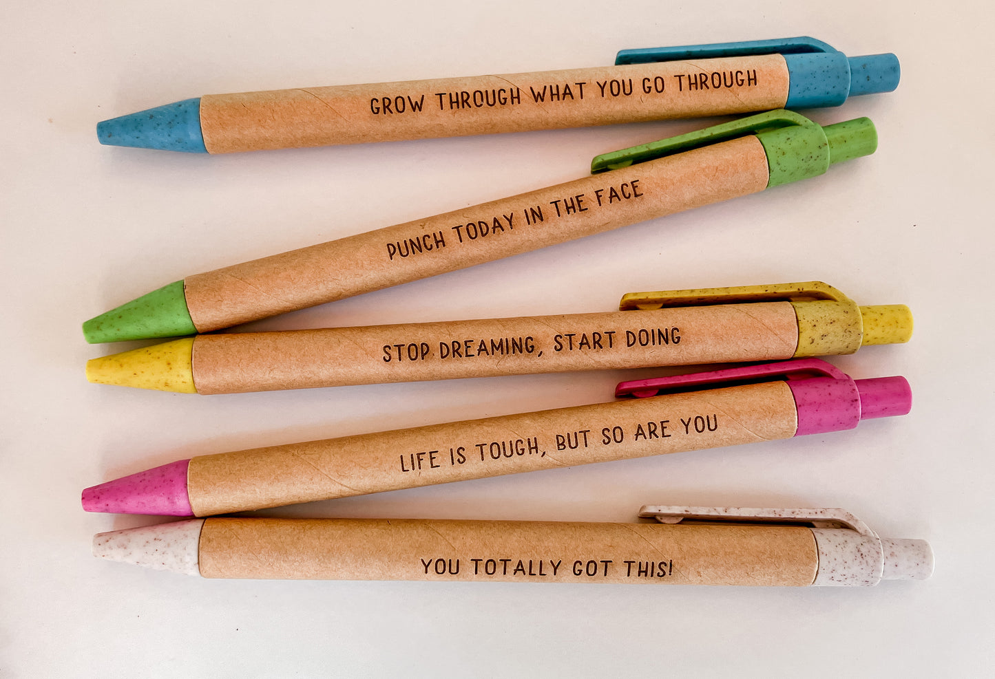 Motivational pen set