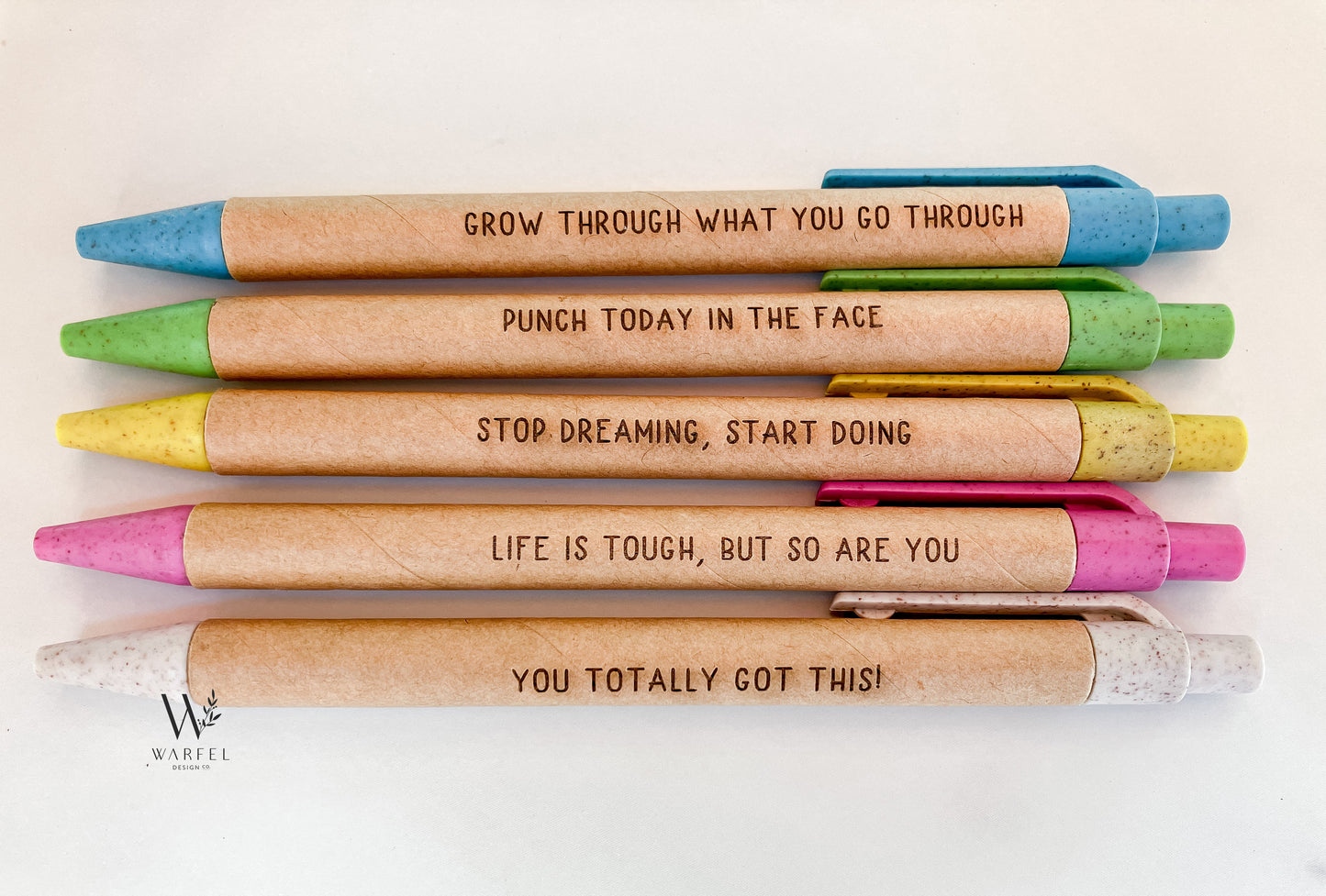 Motivational pen set